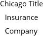 Chicago Title Insurance Company