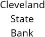 Cleveland State Bank