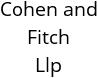 Cohen and Fitch Llp