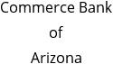 Commerce Bank of Arizona