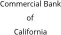 Commercial Bank of California