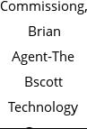 Commissiong, Brian Agent-The Bscott Technology Group