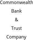 Commonwealth Bank & Trust Company