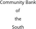 Community Bank of the South