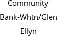 Community Bank-Whtn/Glen Ellyn