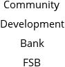 Community Development Bank FSB