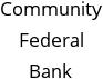 Community Federal Bank