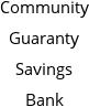 Community Guaranty Savings Bank