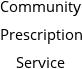 Community Prescription Service