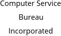 Computer Service Bureau Incorporated