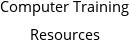 Computer Training Resources