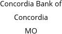 Concordia Bank of Concordia MO