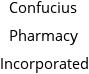 Confucius Pharmacy Incorporated