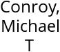 Conroy, Michael T