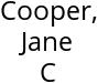 Cooper, Jane C