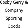 Cosby Gerry & Company Sporting Goods