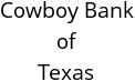 Cowboy Bank of Texas