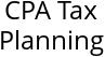 CPA Tax Planning