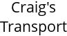 Craig's Transport