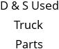 D & S Used Truck Parts