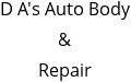 D A's Auto Body & Repair