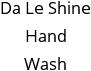 Da Le Shine Hand Wash