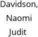 Davidson, Naomi Judit