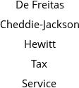 De Freitas Cheddie-Jackson Hewitt Tax Service