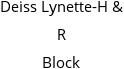 Deiss Lynette-H & R Block