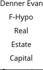 Denner Evan F-Hypo Real Estate Capital Corporation