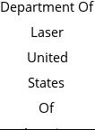 Department Of Laser United States Of America