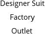 Designer Suit Factory Outlet