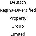 Deutsch Regina-Diversified Property Group Limited