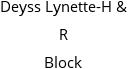 Deyss Lynette-H & R Block