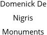 Domenick De Nigris Monuments