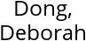 Dong, Deborah