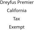 Dreyfus Premier California Tax Exempt