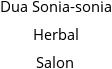 Dua Sonia-sonia Herbal Salon