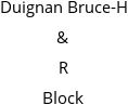 Duignan Bruce-H & R Block