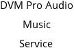 DVM Pro Audio Music Service