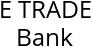 E TRADE Bank