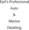 Earl's Professional Auto & Marine Detailing