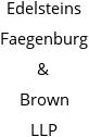 Edelsteins Faegenburg & Brown LLP