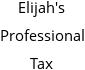 Elijah's Professional Tax