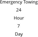 Emergency Towing 24 Hour 7 Day