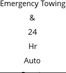 Emergency Towing & 24 Hr Auto Repair