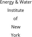 Energy & Water Institute of New York