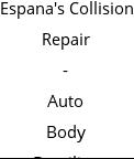 Espana's Collision Repair - Auto Body Detailing