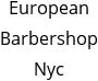 European Barbershop Nyc