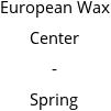 European Wax Center - Spring